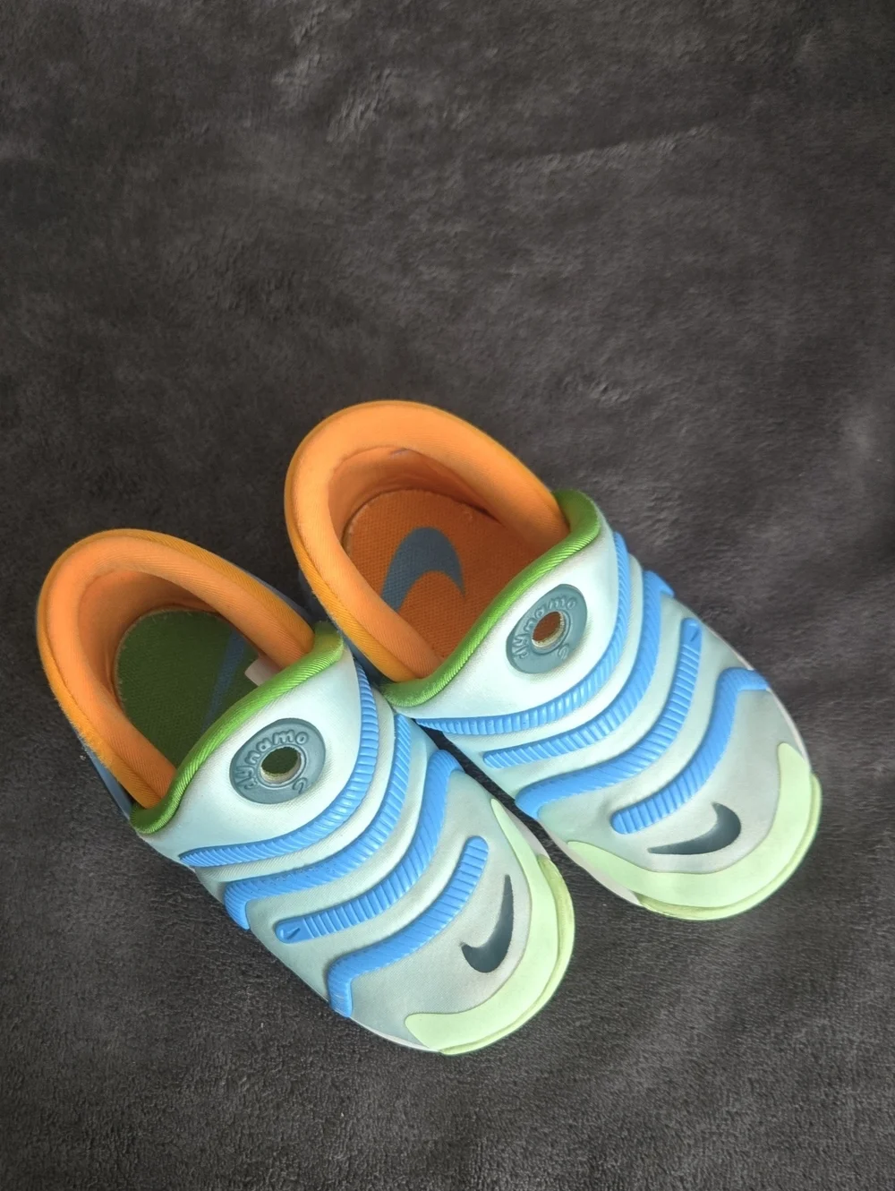Nike Dynamo 2 EasyOn TD Glacier Blue Sundial Kid 7C